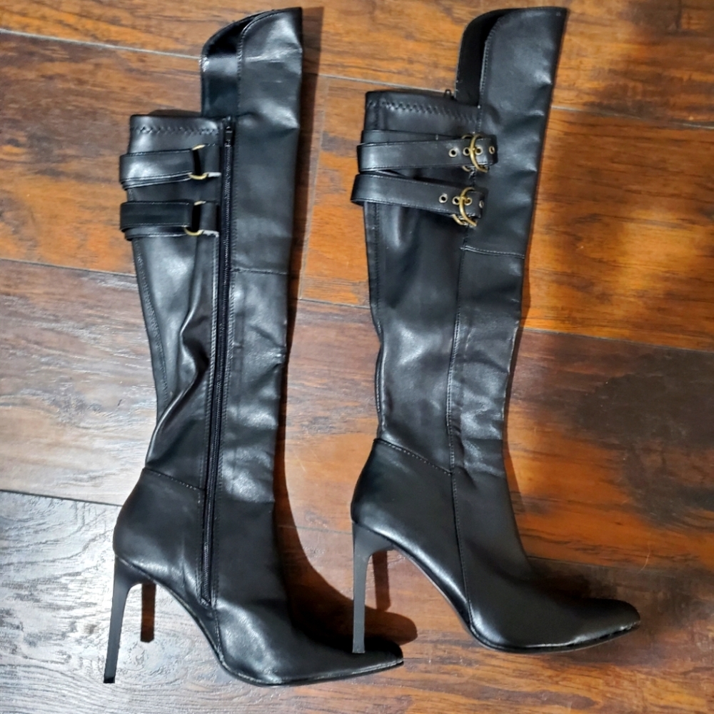 Knee high pirate boots